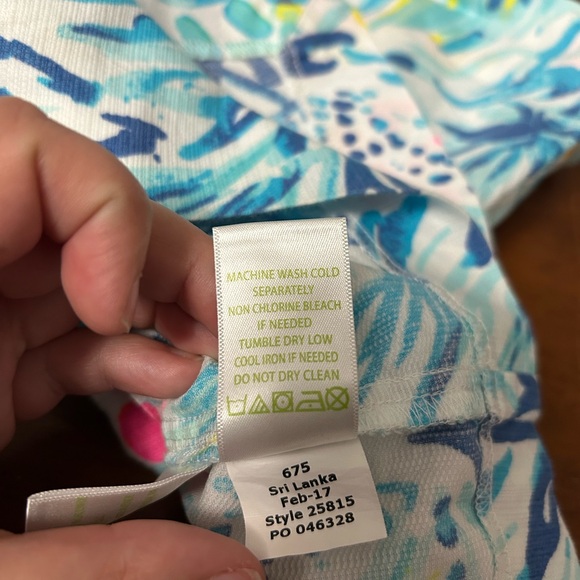 Lily Pulitzer Marii Skort 100% Cotton - Picture 9 of 9